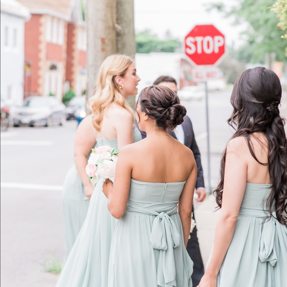 Birdy Grey Grace Convertible Dress in Sage Green - Picture 5 of 7
